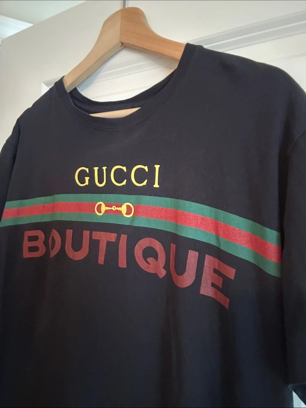 Men Gucci logo t-shirt